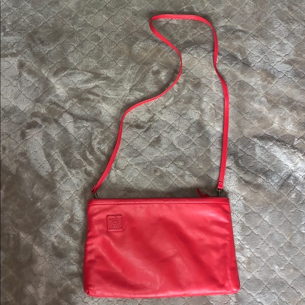 1980 Anne Klein for Calderon 🍅 tomato red